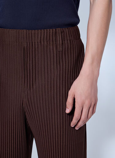 Homme Plissé Issey Miyake Tailored Pleats 1 Pants Brown hmp0166015
