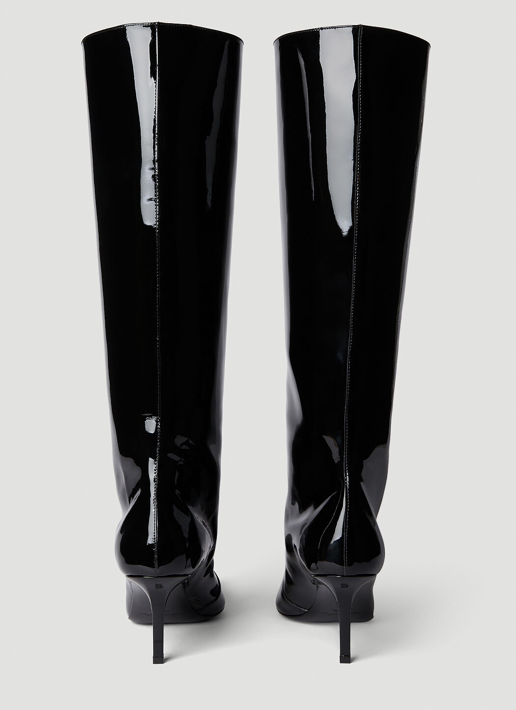 Acne Studios Women s High Patent Heeled Boots in Black LN CC