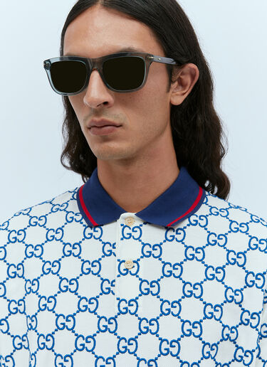 GG ストレッチポロシャツ Gucci GG ストレッチポロシャツ ライトブルー guc0153019