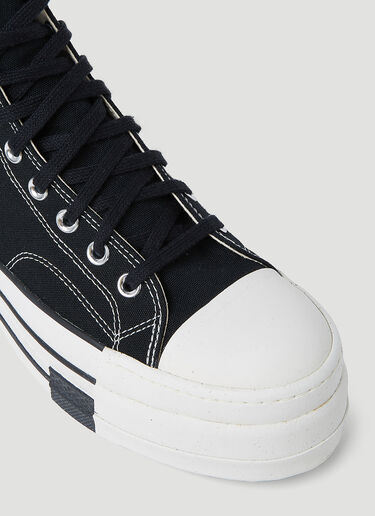 Rick Owens DRKSHDW x Converse Chunky Sole High Top Sneakers Black dsc0354002