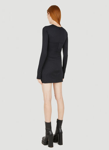 Ambush Monogram Dress Black amb0250007