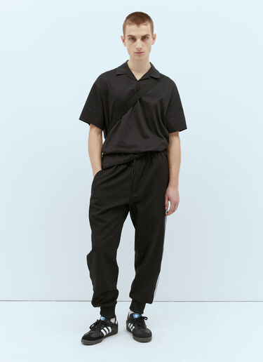 Y-3 x Real Madrid Logo Print Track Pants Black rma0156007