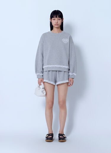 GANNI Isoli Sweatshirt Grey gan0265011