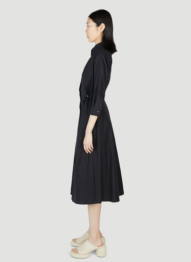 MAX MARA Flavio belted cotton-poplin midi shirt dress