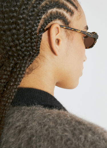 Our Legacy Drain Sunglasses Brown ous0354002