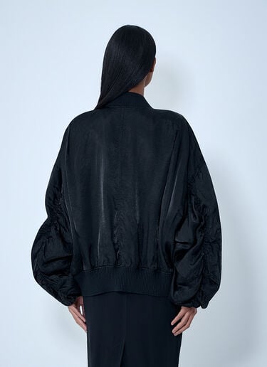 Rick Owens Oversized Bomber Jacket Black ric0263044