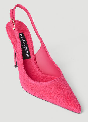 Dolce & Gabbana Slingback High Heels Pink dol0251044