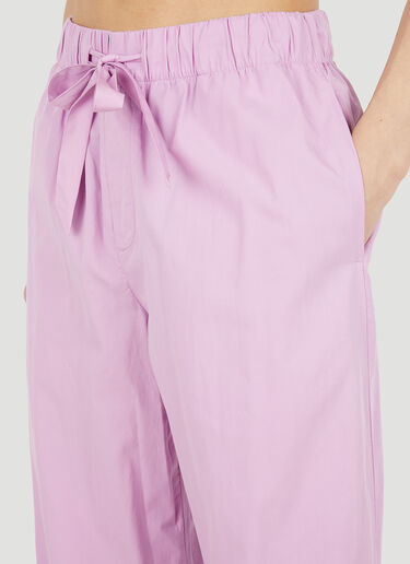 Tekla Drawstring Pyjama Pants Pink tek0351020