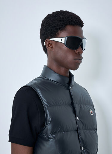 Moncler 保护性功能太阳镜 白色 lmo0364003