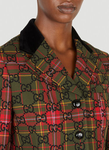 Gucci GG 타탄 블레이저 멀티컬러 guc0251069