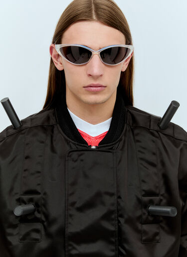 Walter Van Beirendonck Skeleton Bumper Jacket Black wlt0154004