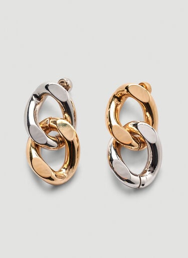 JW Anderson Chain Link Drop Earrings Gold jwa0251028