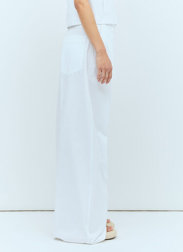 Sportmax Poplin Pants White spx0256006