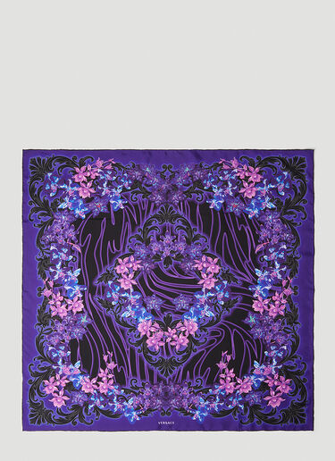 오키드 바로코 머플러 Versace 오키드 바로코 머플러 퍼플 vrs0252040