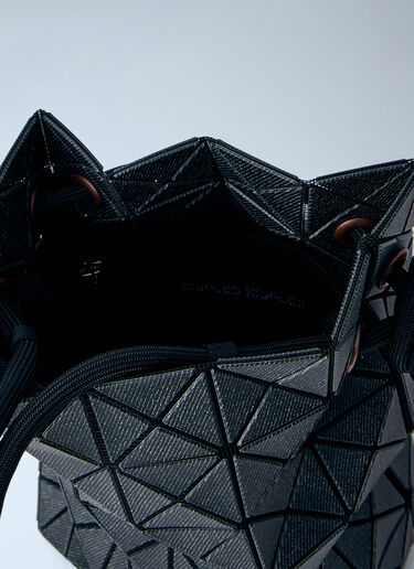 LN-CC® - Bao Bao Issey Miyake: Wring Denim Drawstring Bag - Dark Grey Bao Bao Issey Miyake Wring Denim Drawstring Bag Dark Grey bao0365004