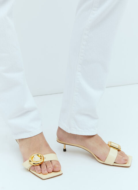 Jacquemus Les Sandales Regalo ヒール アイボリー jac0254089