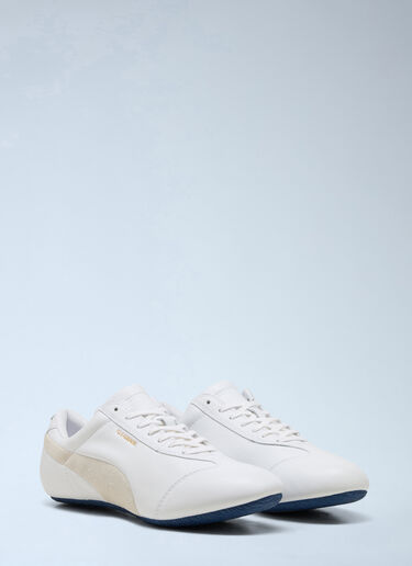 LN-CC® - Puma x Jil Sander: Speedcat Sneakers - White Puma x Jil Sander Speedcat Sneakers White pum0366012