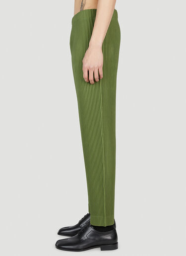 Homme Plissé Issey Miyake 锥形裤 绿色 hmp0152018