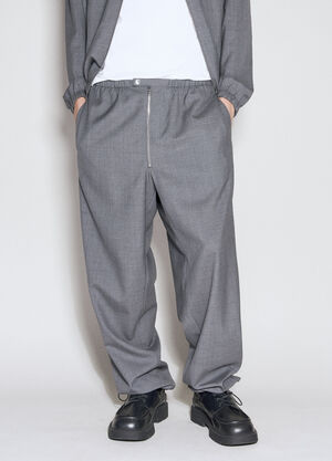 Prada Wool Pants Grey pra0156004