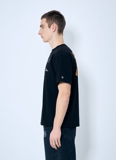 Levi's x Undercover 로고 프린트 티셔츠  블랙 leu0160009