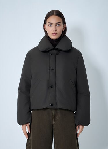 Bone Short Padded Coat Lemaire Bone Short Padded Coat Brown lem0262002