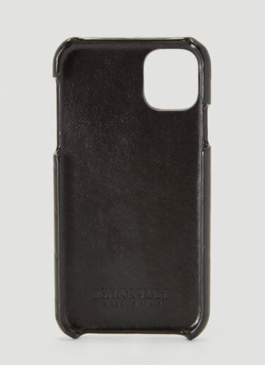 Bottega Veneta ウーブン レザー iPhone 11 ケース ブラック bov0240011