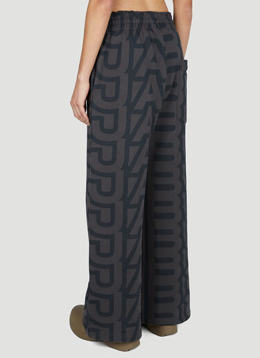 Monogram Oversized Track Pants Marc Jacobs Monogram Oversized Track Pants Black mcj0251003