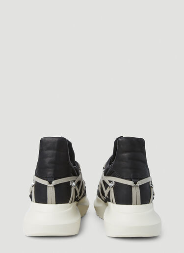 Rick Owens Megalace Runner Sneakers Black ric0151027