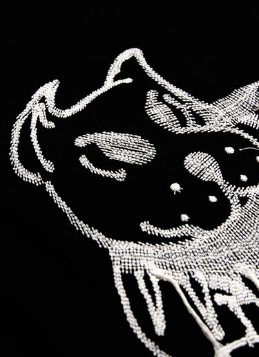 Logo Motif T-Shirt CHITO Logo Motif T-Shirt Black chi0160002