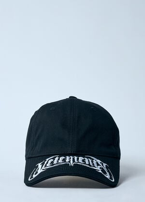 Vetements Metal Logo Baseball Cap Light Blue vet0160003