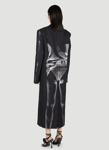 Trompe L'Oeil Janty Coat Y/Project x Jean Paul Gaultier Trompe L'Oeil Janty Coat Black jpg0252018