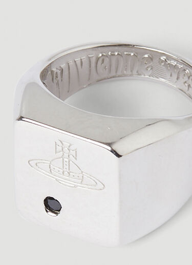 Vivienne Westwood Carlo Signet Ring Silver vvw0148005