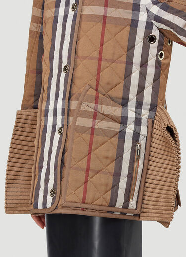 Burberry House-Check Jacket Brown bur0242004