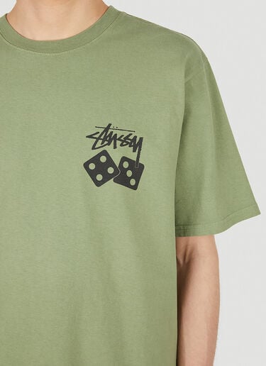 Stüssy Dice T-Shirt Khaki sts0152042