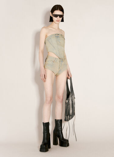 VETEMENTS Denim Corset Beige vet0255007