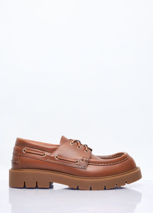 Dolce & Gabbana Haddock Boat Lace-Up Shoes Black dol0160007