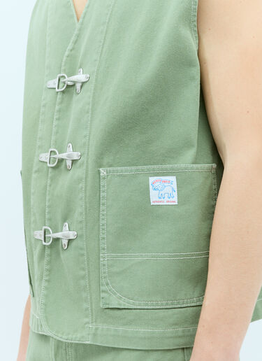 Kenzo 엘리펀트 워크웨어 질레 그린 knz0156009