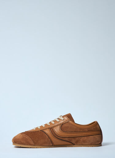 Dries Van Noten Suede Sneakers Brown dvn0257003