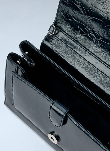 LN-CC® - Vivienne Westwood: Hazel Medium Shoulder Bag - Black Vivienne Westwood Hazel Medium Shoulder Bag Black vvw0266019