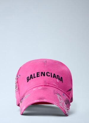 Balenciaga Upcycled Cap Pink bal0263051