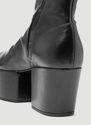 Prada Platform Boots  Black pra0246009