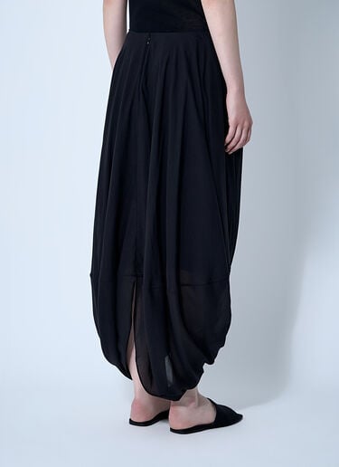 TOTEME Cocoon Skirt Black tot0261060