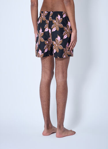 Gucci Printed Poplin Swim Shorts Brown guc0160010
