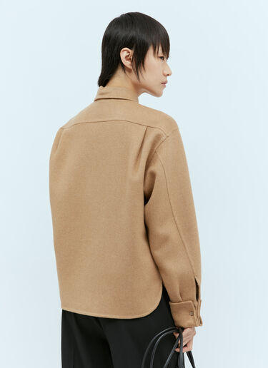 Felted-Wool Shirt Max Mara Felted-Wool Shirt Camel max0254039