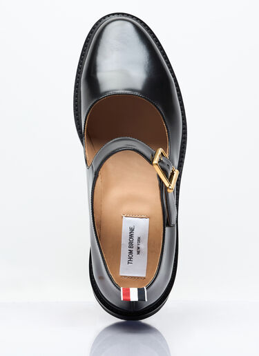 Thom Browne 버클 스트랩 슈즈 블랙 thb0157007