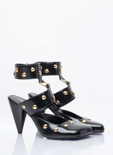 Chloé Jade 皮革高跟鞋 黑色 chl0258016
