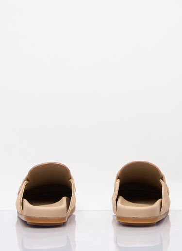 Max Mara Suede Mules Beige max0257044