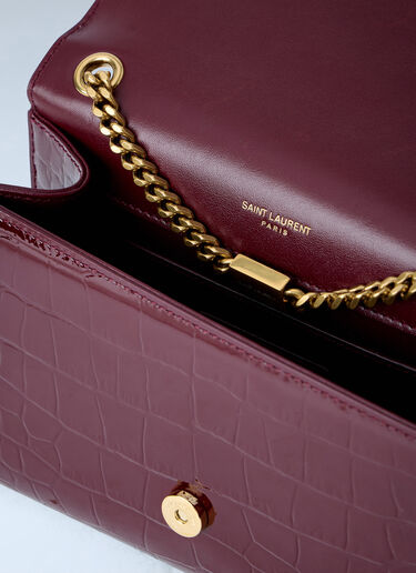 Saint Laurent New Kate Small Shoulder Bag Bordeaux sla0264005