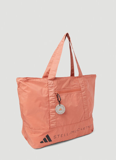 adidas by Stella McCartney Logo Print Tote Bag Orange asm0251042