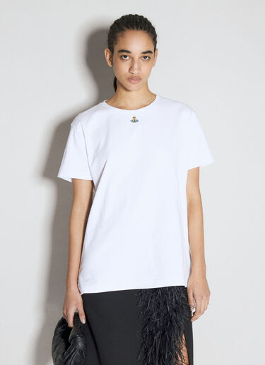 Vivienne Westwood オーブペルーTシャツ  ホワイト vvw0355001